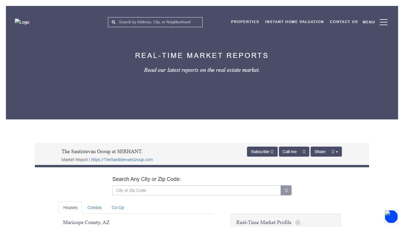 Maricopa County, AZ Real Estate Market Reports & Insights