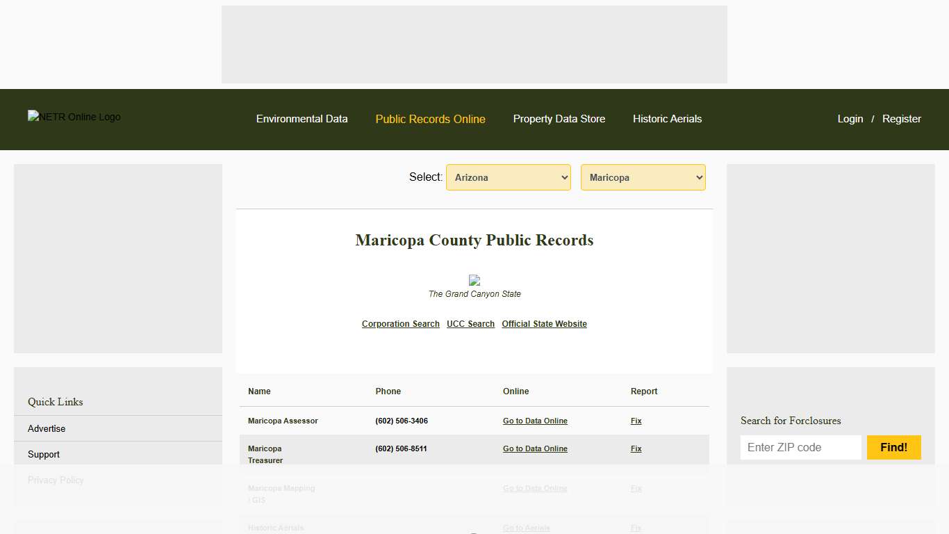 NETR Online • Maricopa • Maricopa Public Records, Search Maricopa Records, Maricopa Property Tax, Arizona Property Search, Arizona Assessor